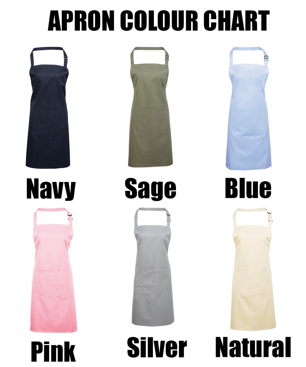 Movie Apron - Amity Island Sunset Design on Choice of Colours