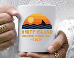 Amity Island Mug - Pop Culture Movie Cup, Multiple Colours, Fast Free Tracked UK Post!