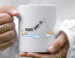 Silly Goose Mug, Over it design - Fast Free Tracked UK Post!