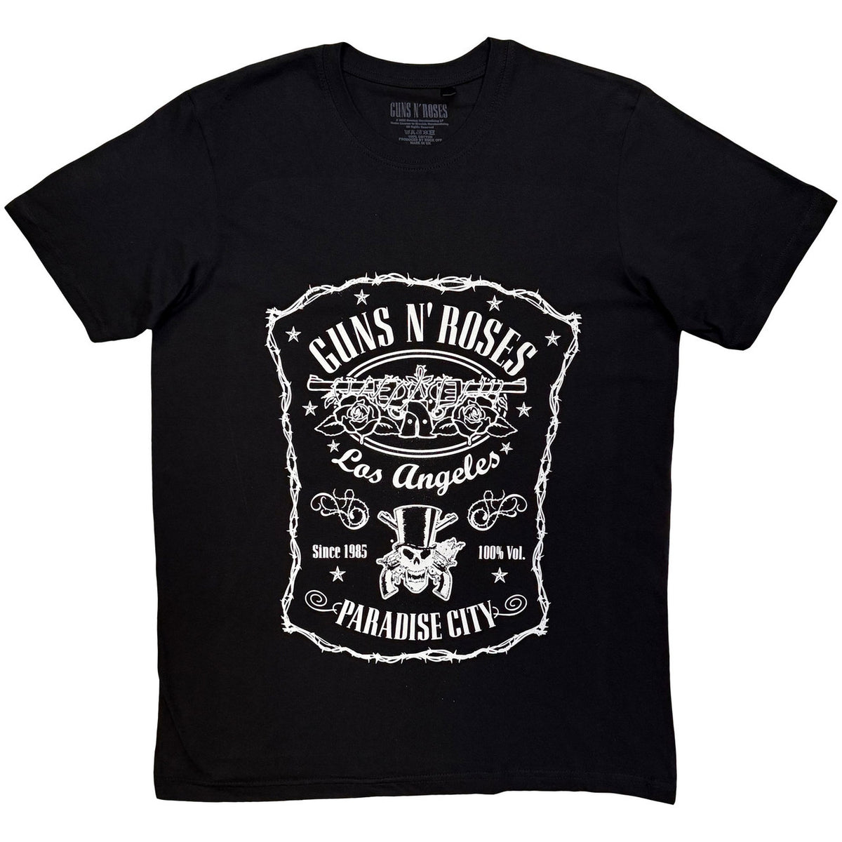 Guns N' Roses Official Licensed Unisex T-Shirt: PARADISE CITY - SIZE X-LARGE