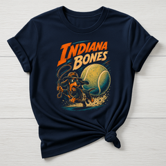 Animal Movie T-Shirt - Indiana Bones Design , Gildan Softstyle
