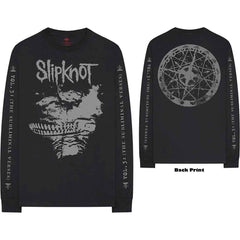 SLIPKNOT UNISEX LONG SLEEVE T-SHIRT: SUBLIMINAL VERSES (BACK & SLEEVE PRINT)LICENSED PRODUCT