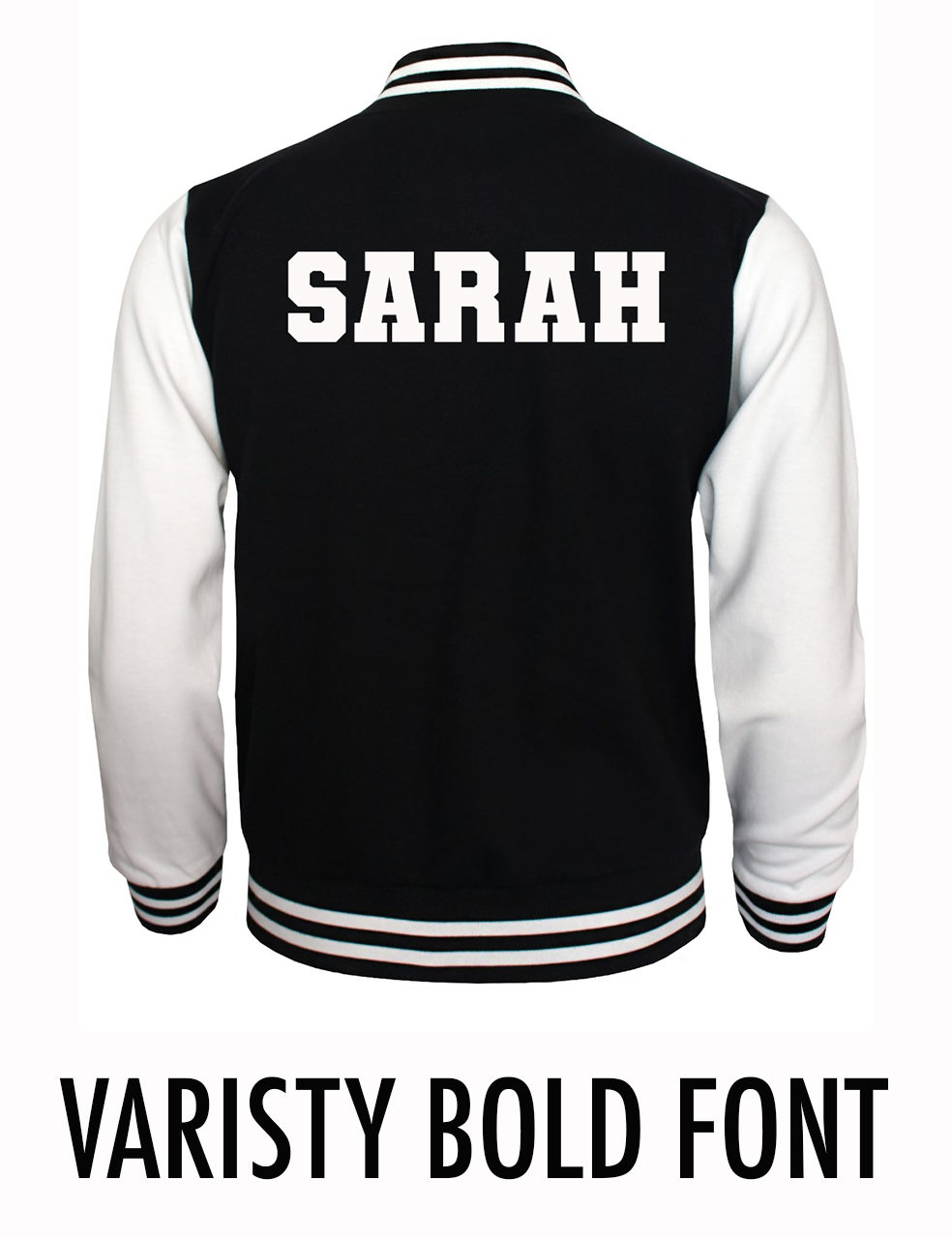 Personalised Kids Varsity Jacket - Free and Fast Tracked UK Shipping - Worldwide Despatch!