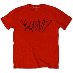 YUNGBLUD UNISEX T-SHIRT: LIFE ON MARS (RED) (BACK PRINT) - LICENSED PRODUCT