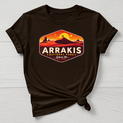 Arrakis National Park T-Shirt - Sci Fi Design - Gildan Softstyle