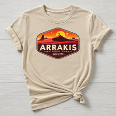 Arrakis National Park T-Shirt - Sci Fi Design - Gildan Softstyle