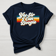 Music T-Shirt : Yes Sir I can Boogie Design, Gildan Softstyle