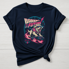 Animal Movie T-Shirt - Bark to the Future  Design , Gildan Softstyle