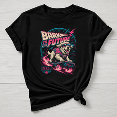 Animal Movie T-Shirt - Bark to the Future  Design , Gildan Softstyle