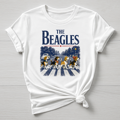 Animal Rock T-Shirt - The Beagles Design - Gildan Softstyle
