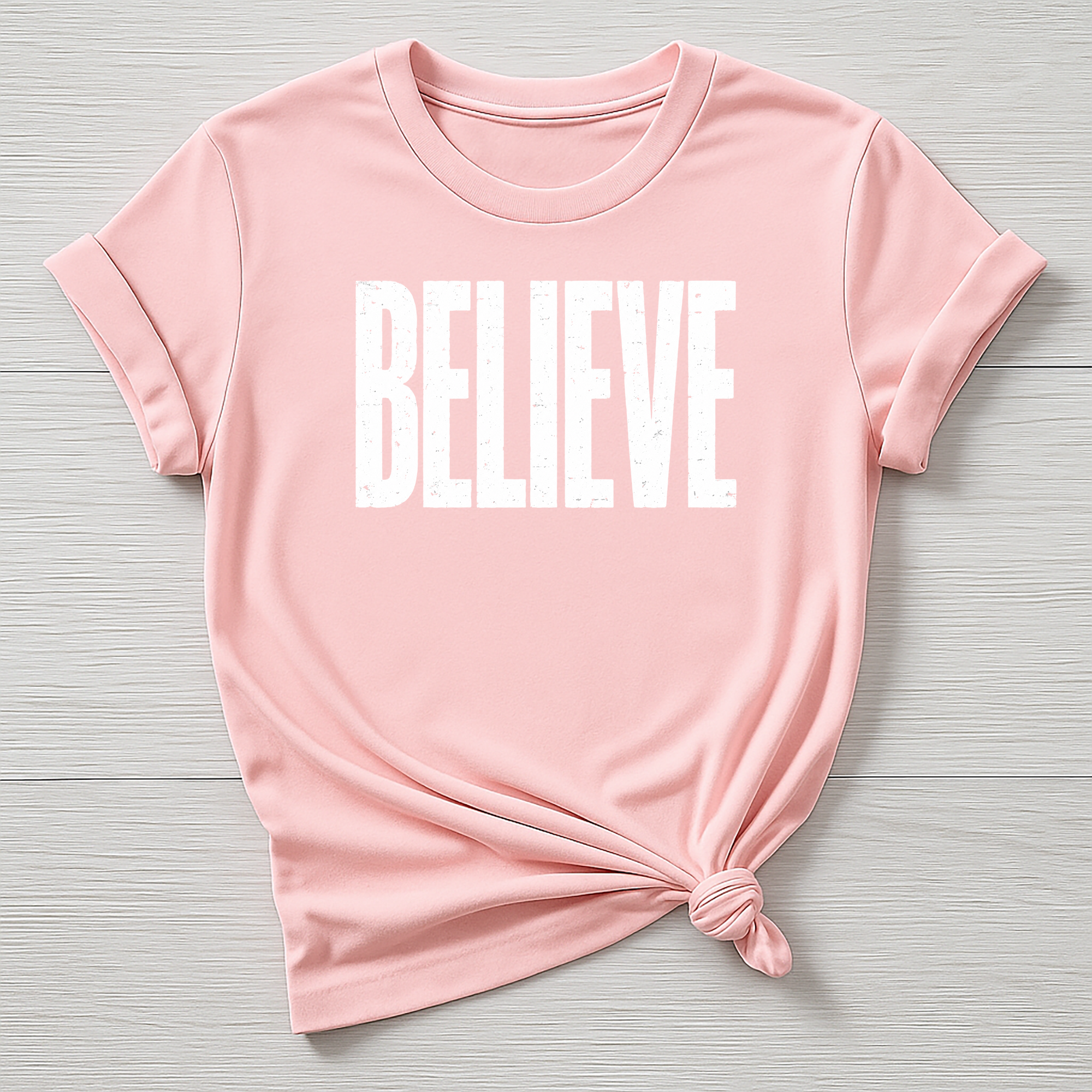 Believe T-Shirt : Motivational Design, Gildan Softstyle