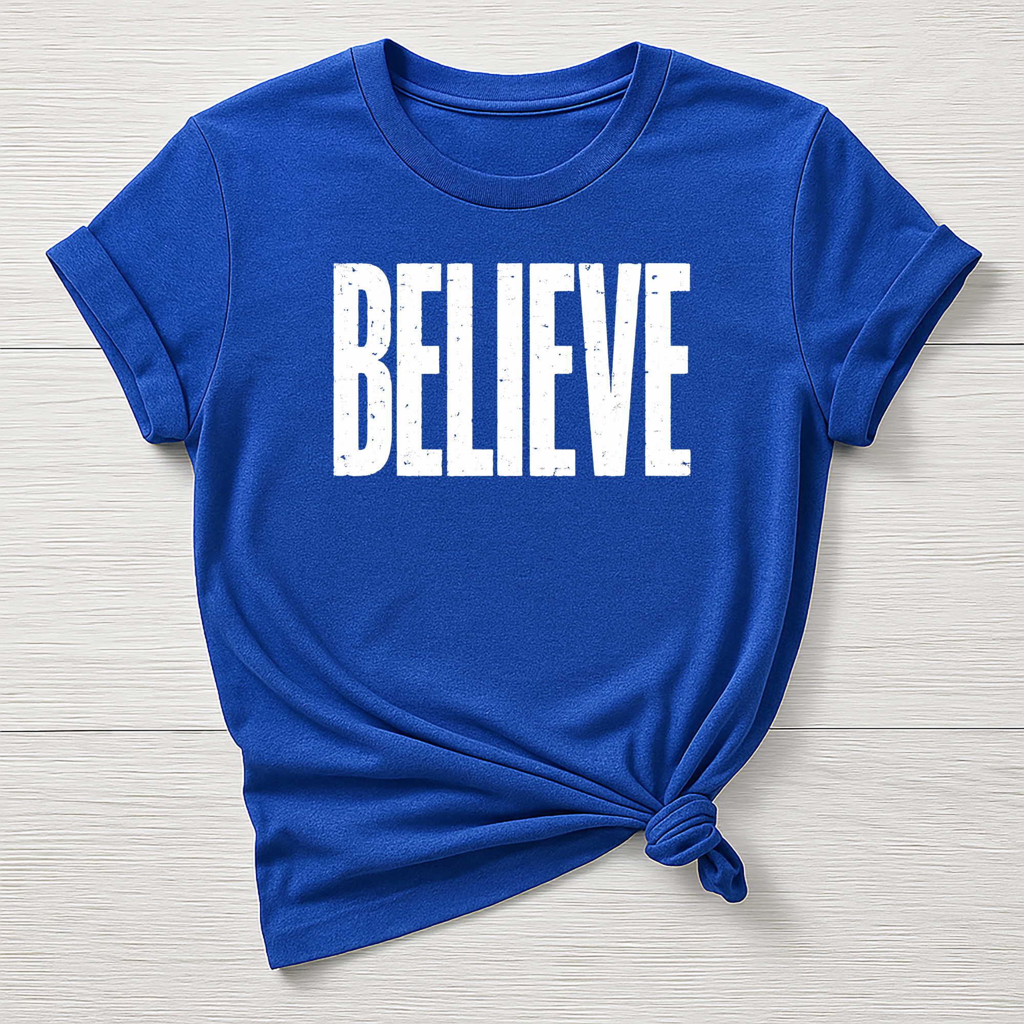 Believe T-Shirt : Motivational Design, Gildan Softstyle