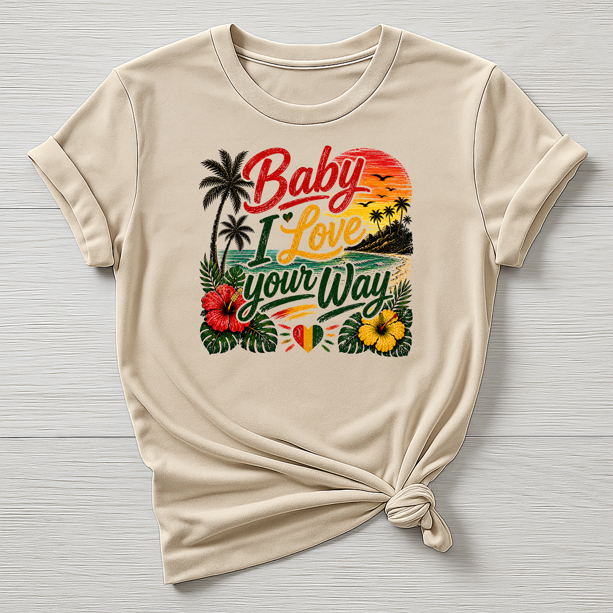 Music T-Shirt : Baby I Love Design, Gildan Softstyle