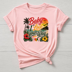 Music T-Shirt : Baby I Love Design, Gildan Softstyle