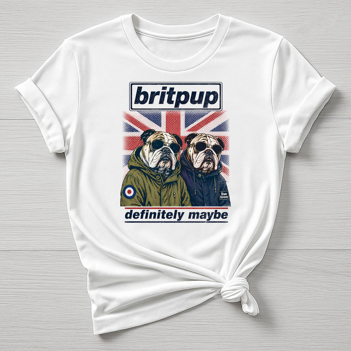 Animal Rock T-Shirt -Britpup Music  Design , Gildan Softstyle