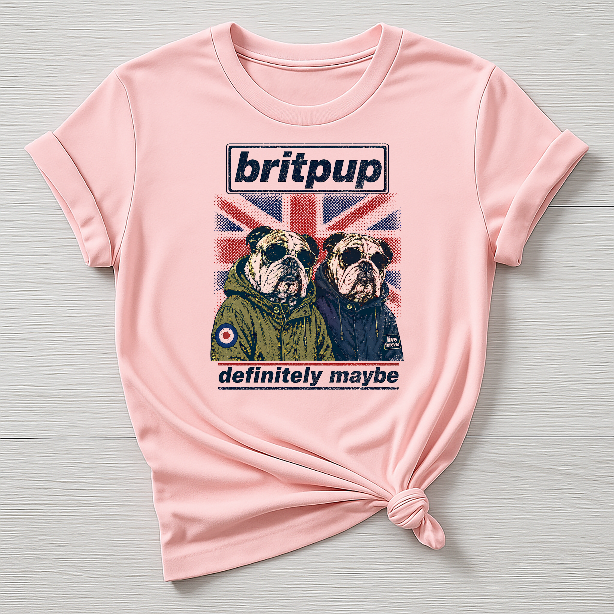 Animal Rock T-Shirt -Britpup Music  Design , Gildan Softstyle