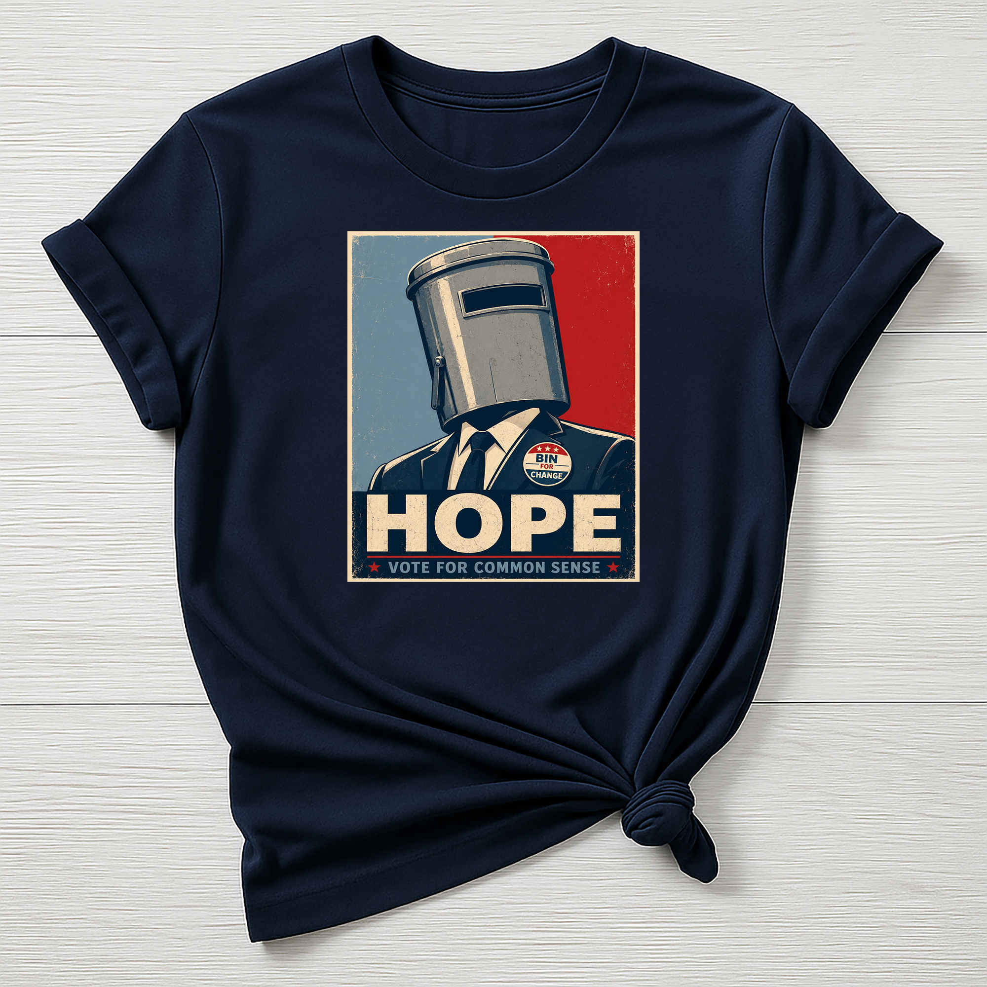 Count Binface T-Shirt : Hope Design, Gildan Softstyle