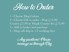 Silly Goose Mug, Over it design - Fast Free Tracked UK Post!