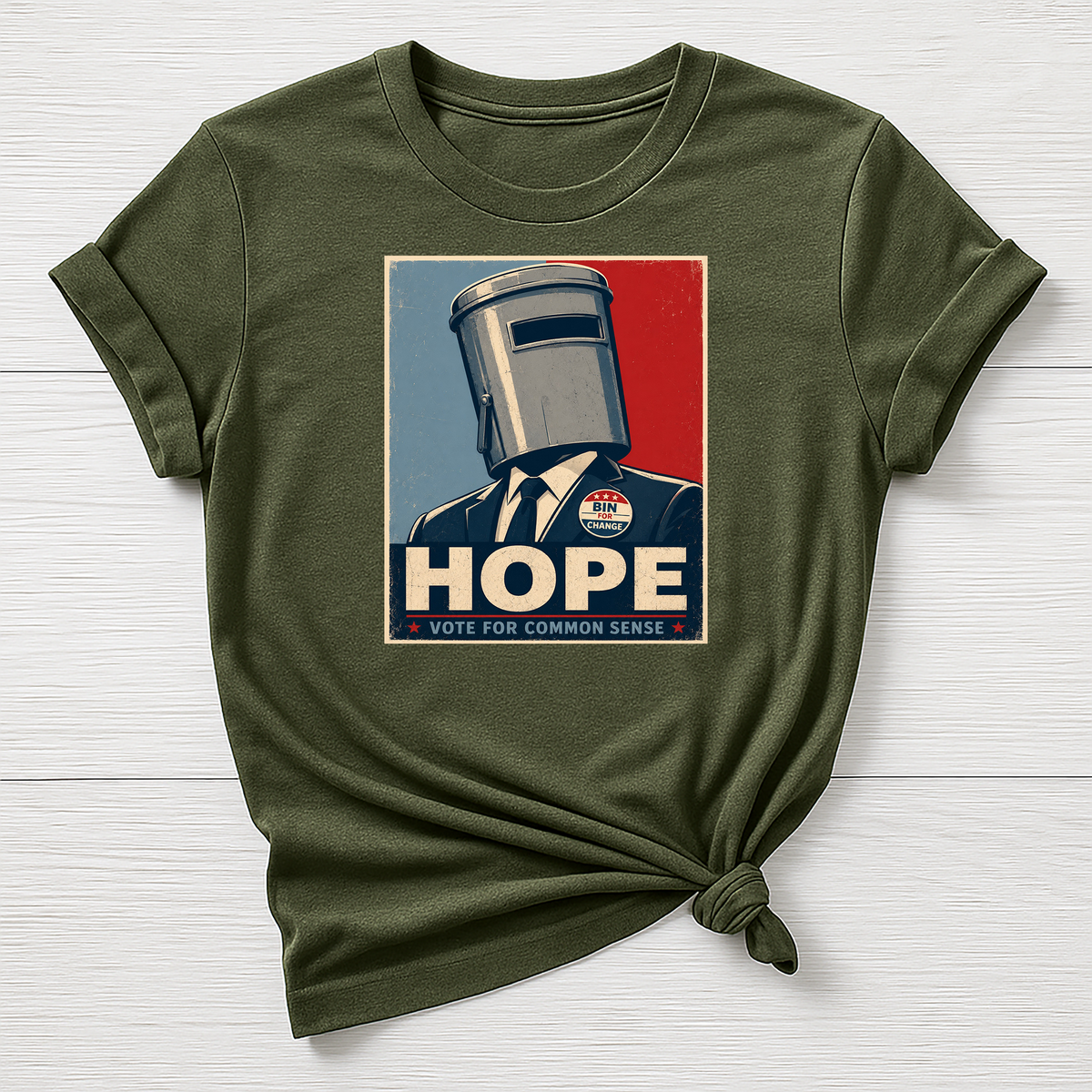 Count Binface T-Shirt : Hope Design, Gildan Softstyle