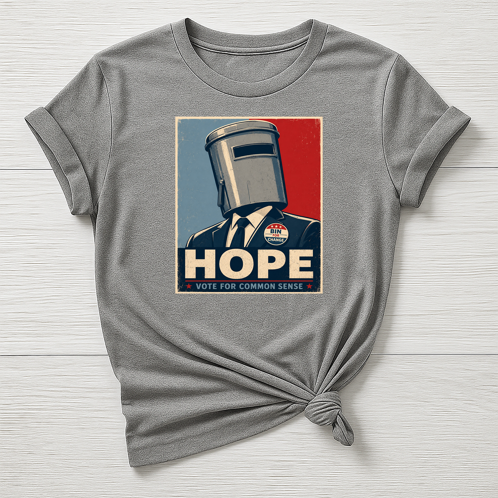 Count Binface T-Shirt : Hope Design, Gildan Softstyle