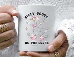 Silly Goose Mug, On the loose Hat Design - Fast Free Tracked UK Post!