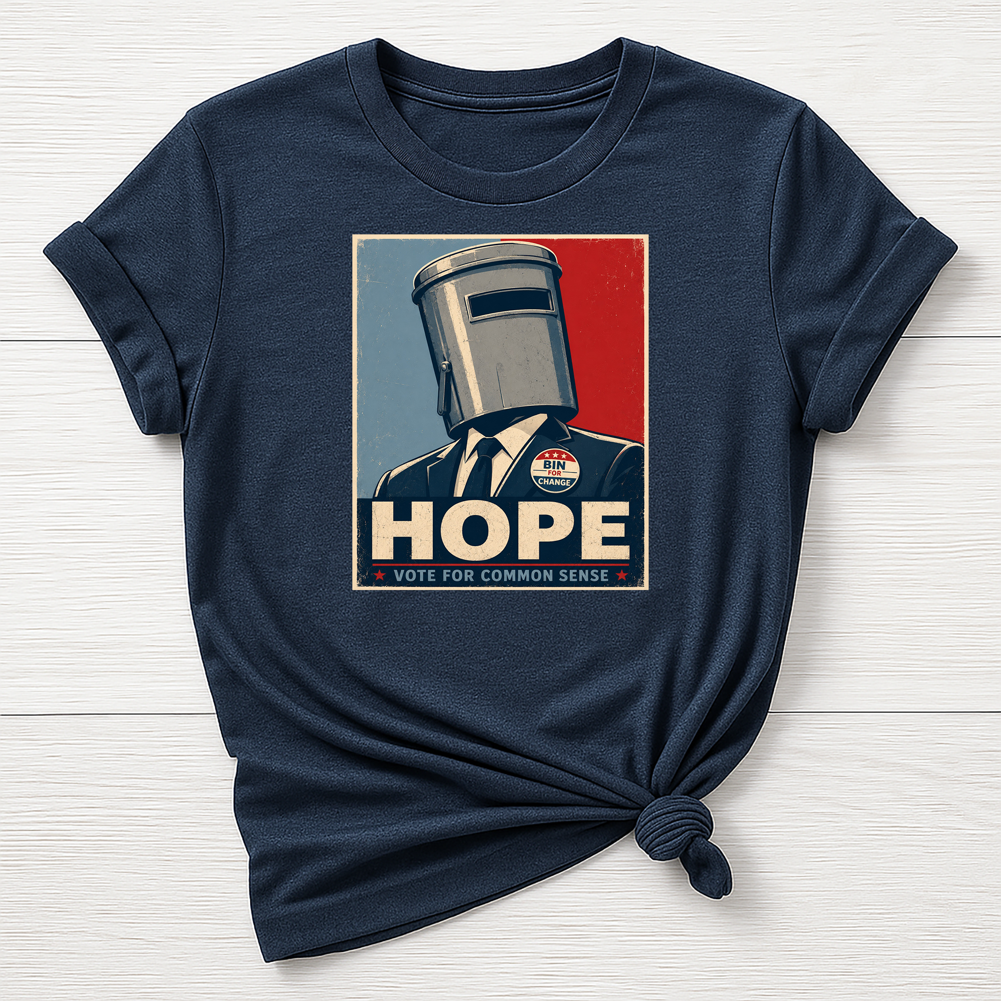 Count Binface T-Shirt : Hope Design, Gildan Softstyle