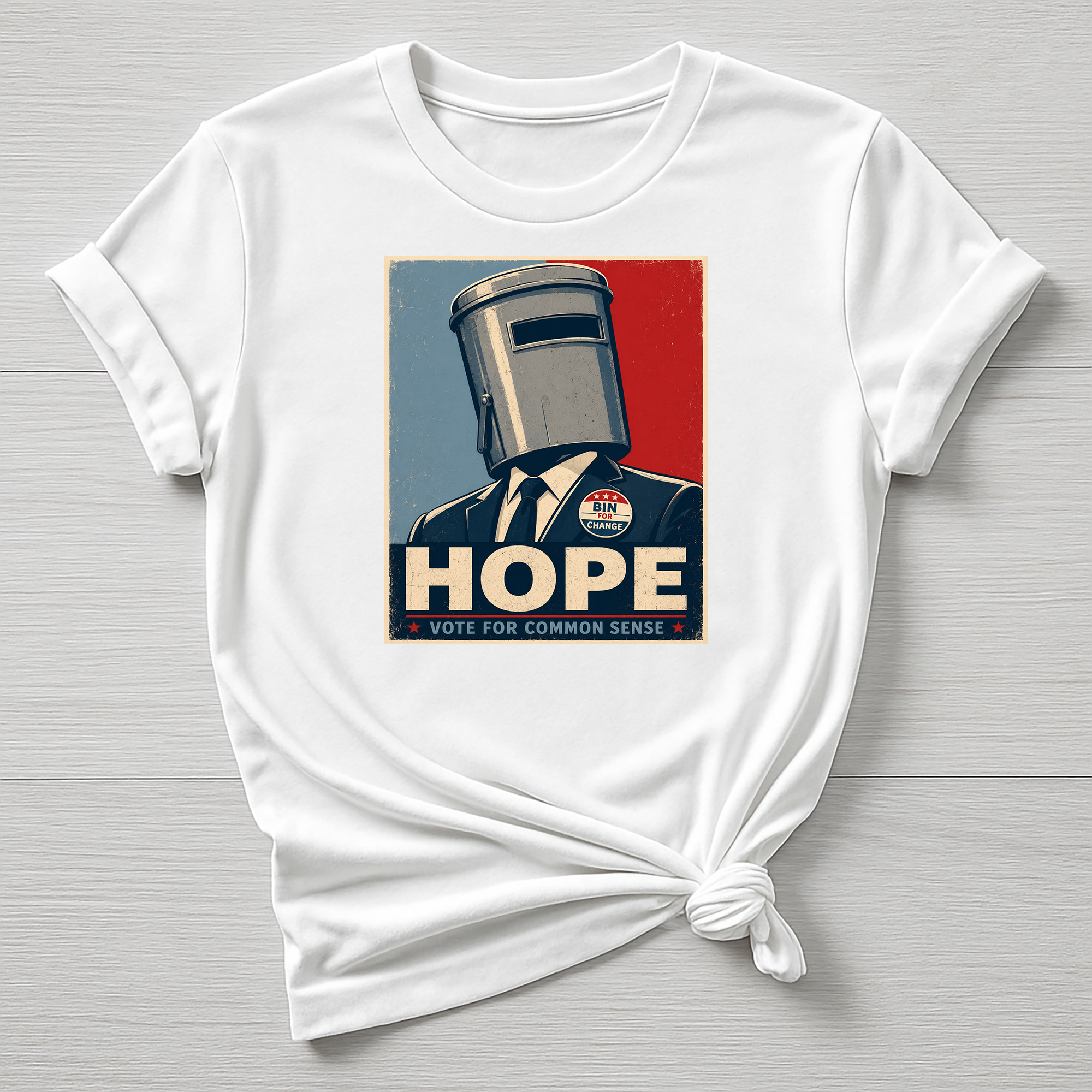 Count Binface T-Shirt : Hope Design, Gildan Softstyle