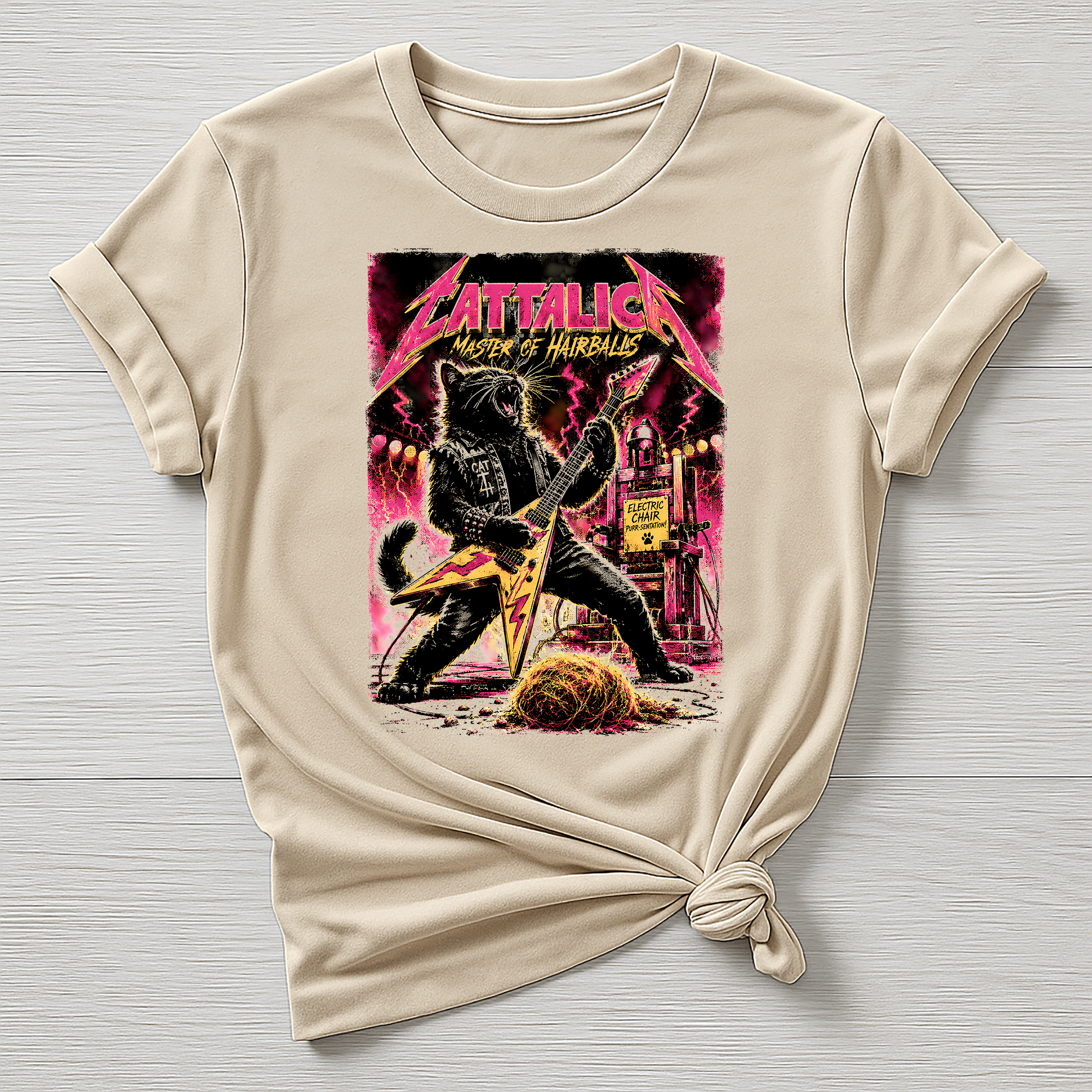 Animal Rock T-Shirt - Cattalica Design , Gildan Softstyle