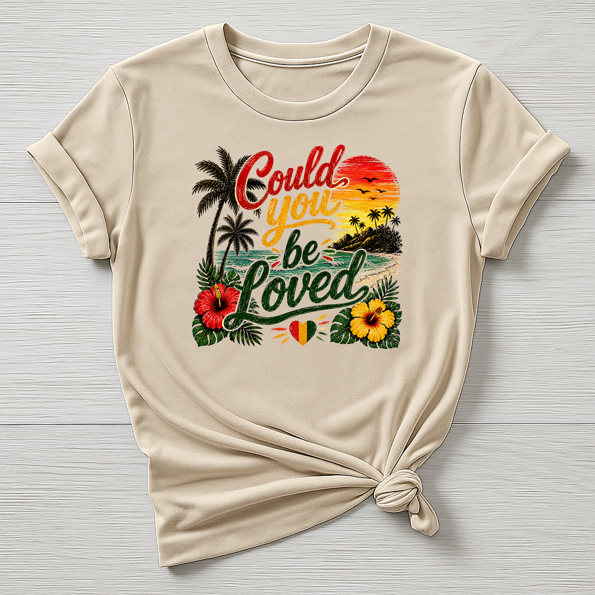Music T-Shirt : Could you be Loved Design, Gildan Softstyle