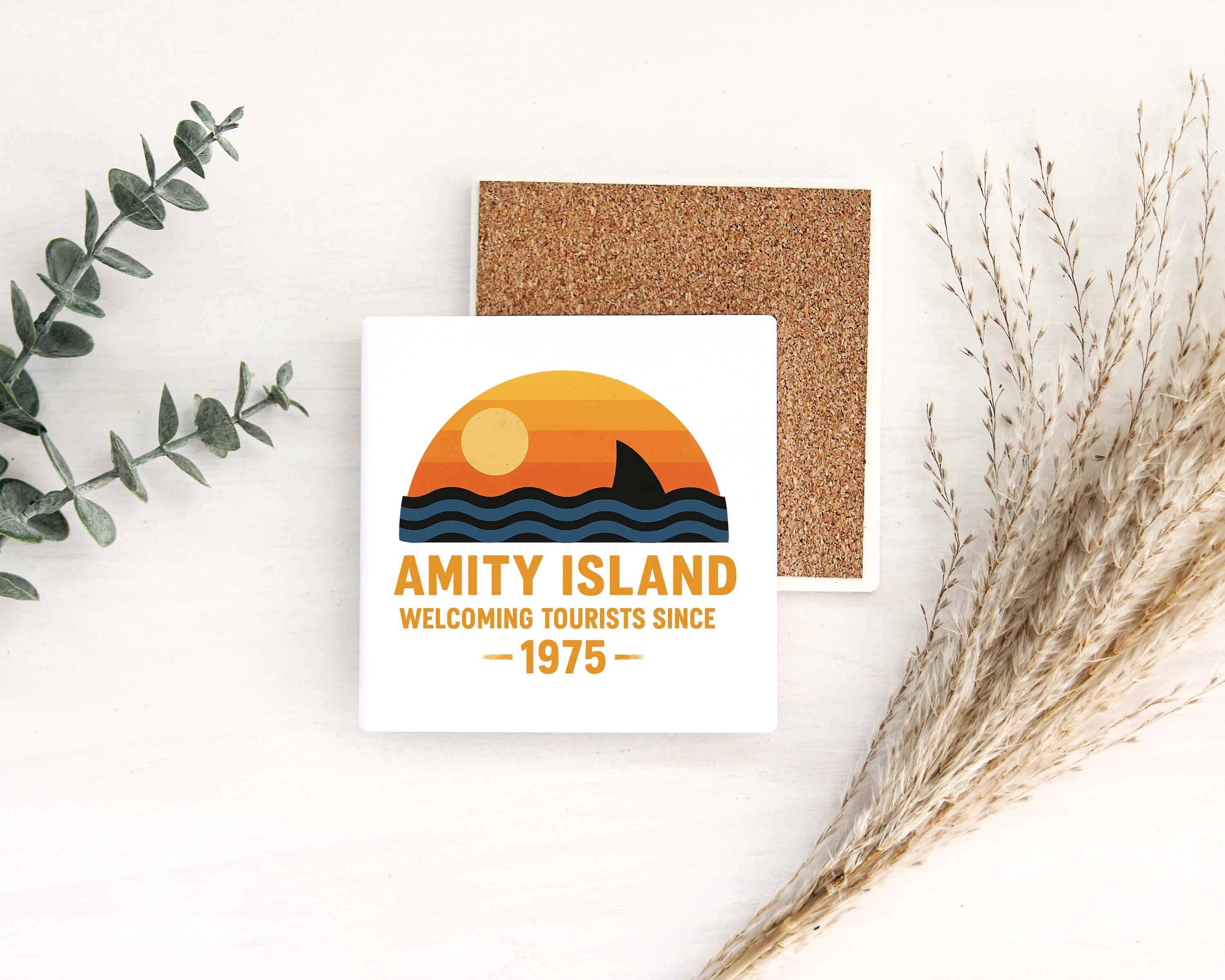Amity Island Mug - Pop Culture Movie Cup, Multiple Colours, Fast Free Tracked UK Post!