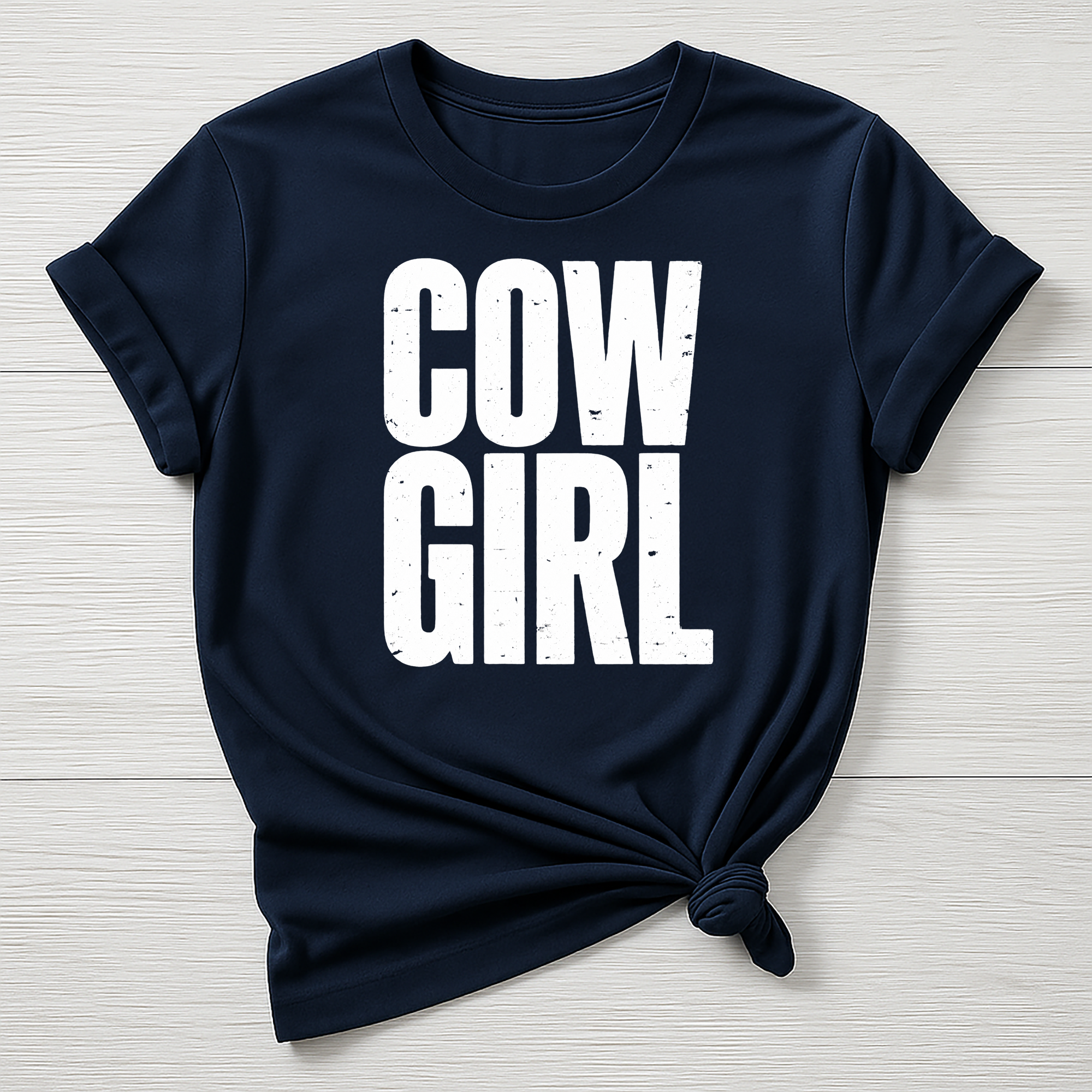 Music T-Shirt : Cow Girl Design, Gildan Softstyle
