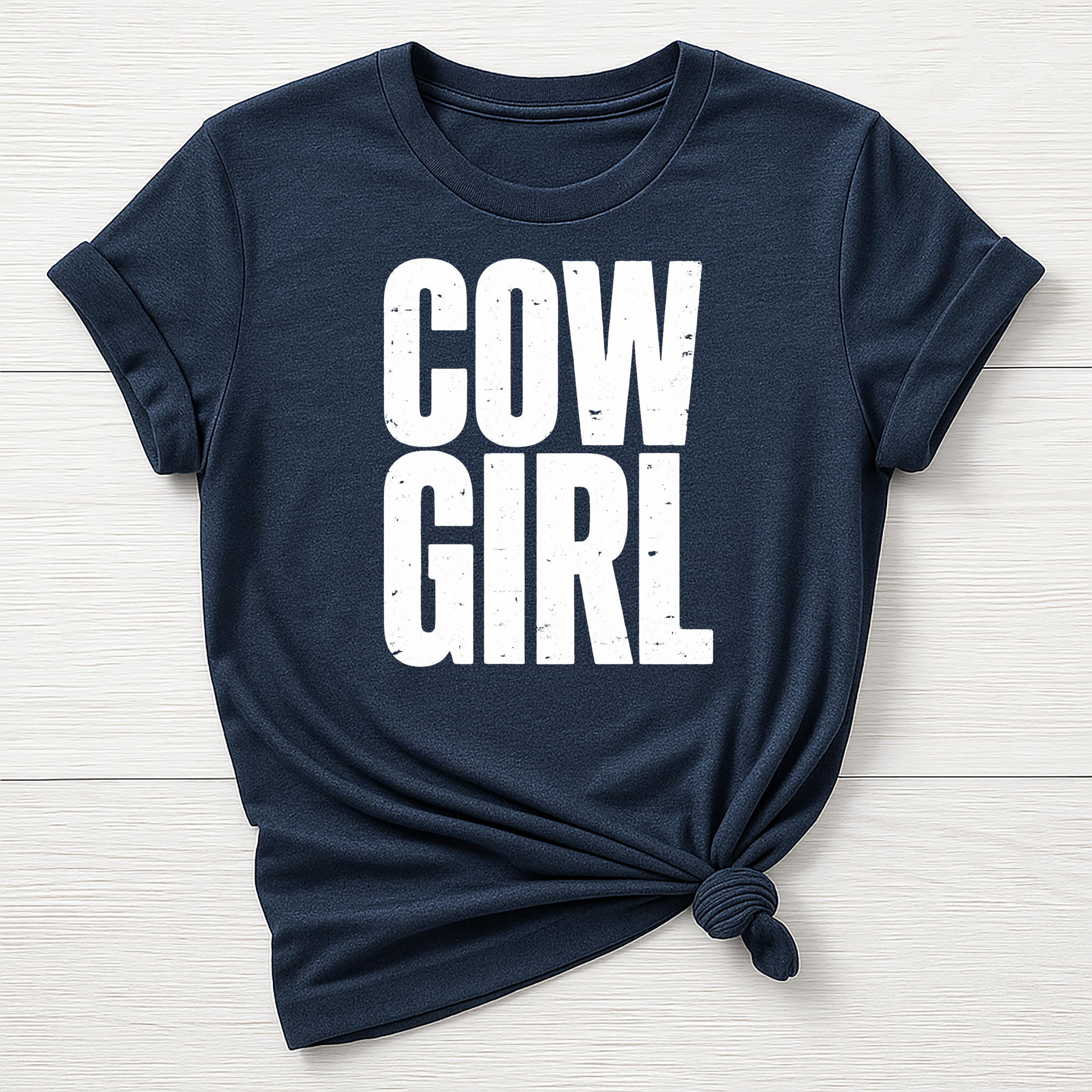 Music T-Shirt : Cow Girl Design, Gildan Softstyle