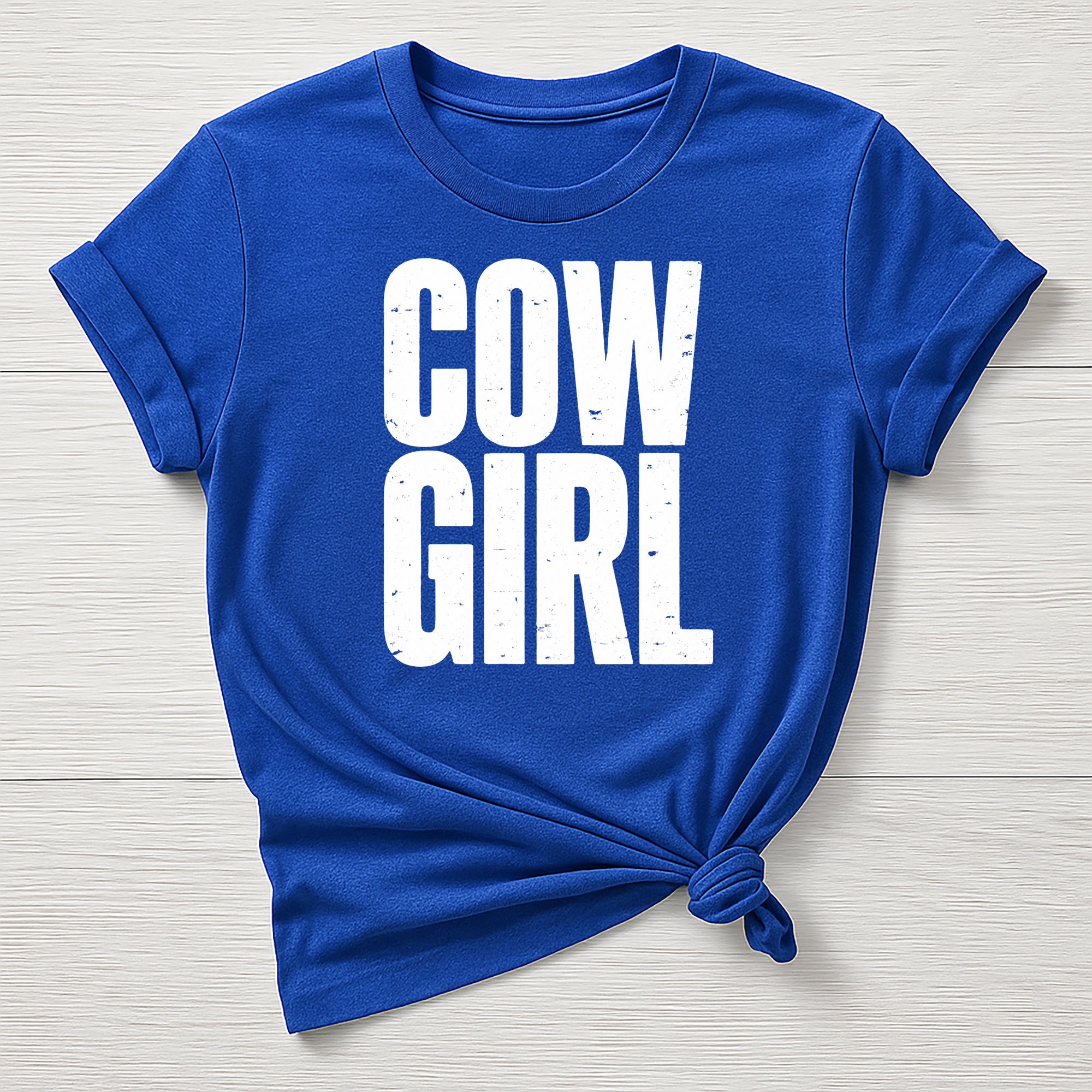 Music T-Shirt : Cow Girl Design, Gildan Softstyle