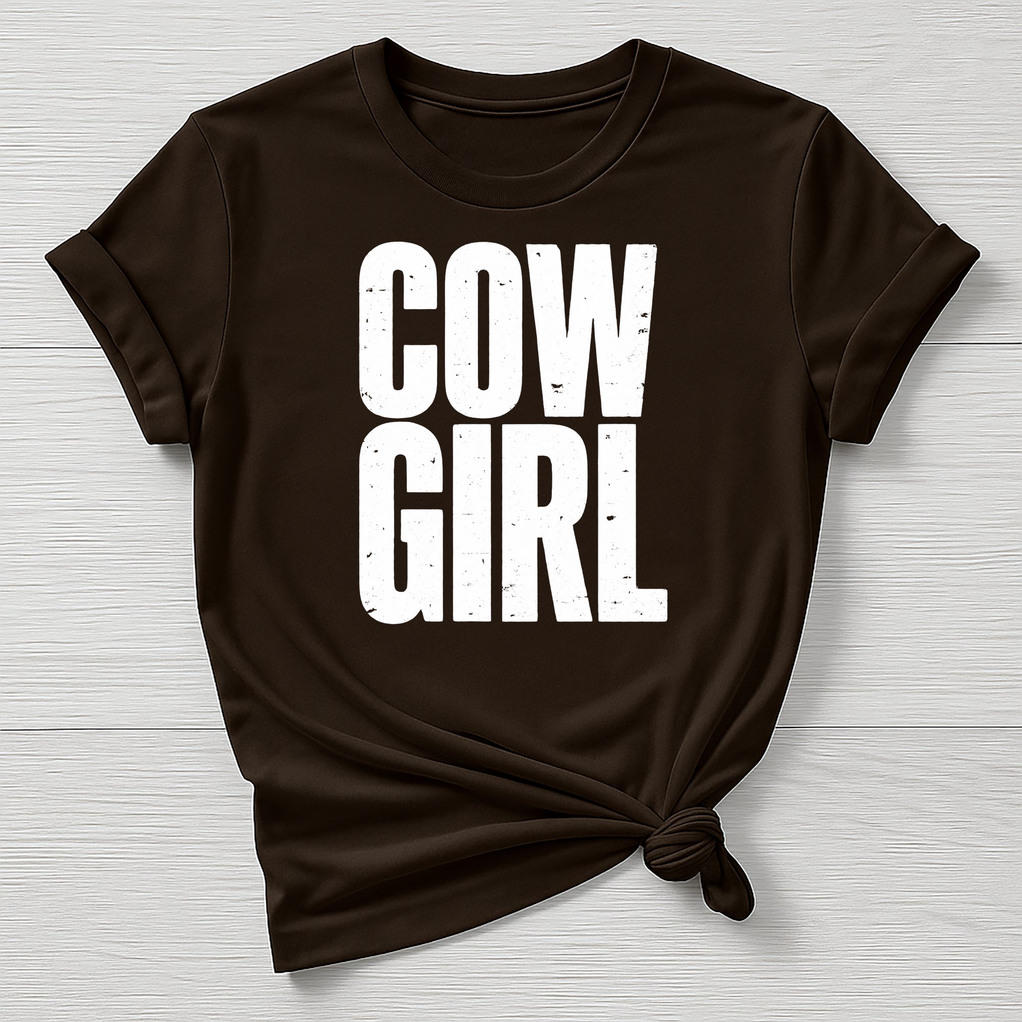 Music T-Shirt : Cow Girl Design, Gildan Softstyle