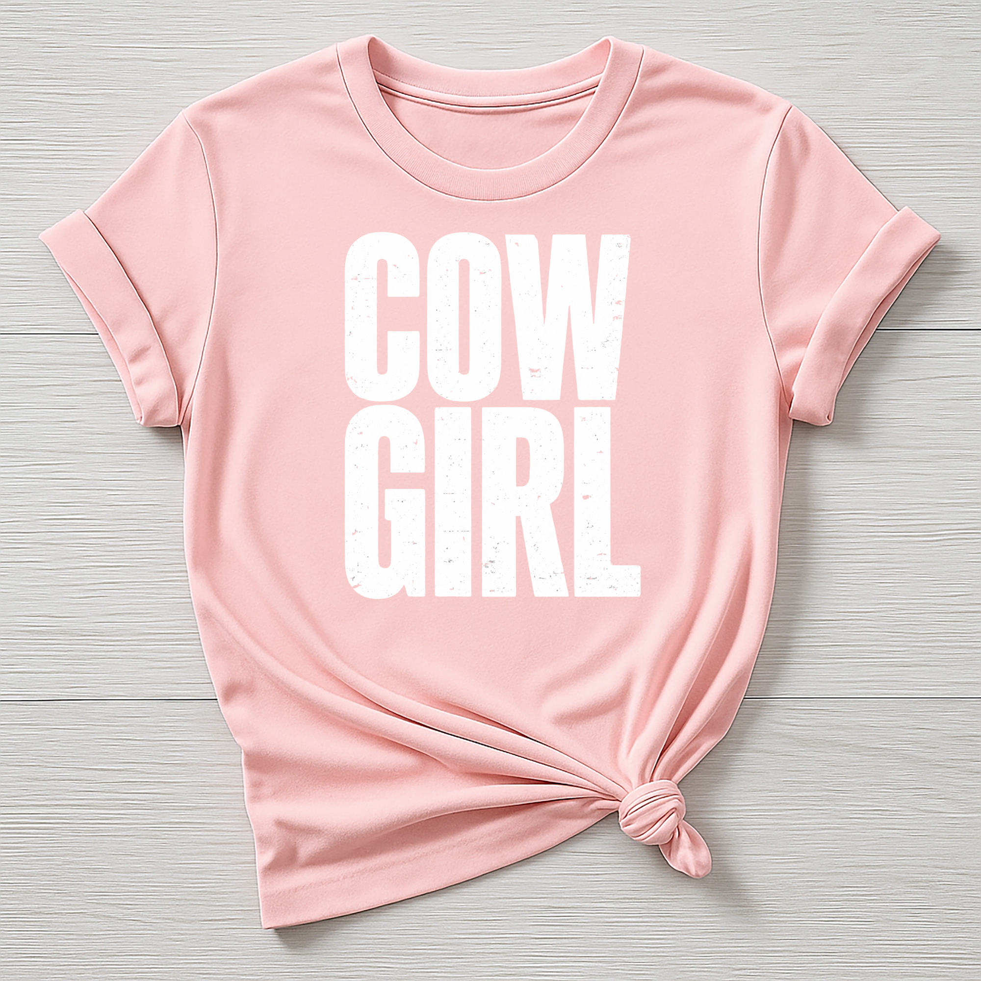 Music T-Shirt : Cow Girl Design, Gildan Softstyle