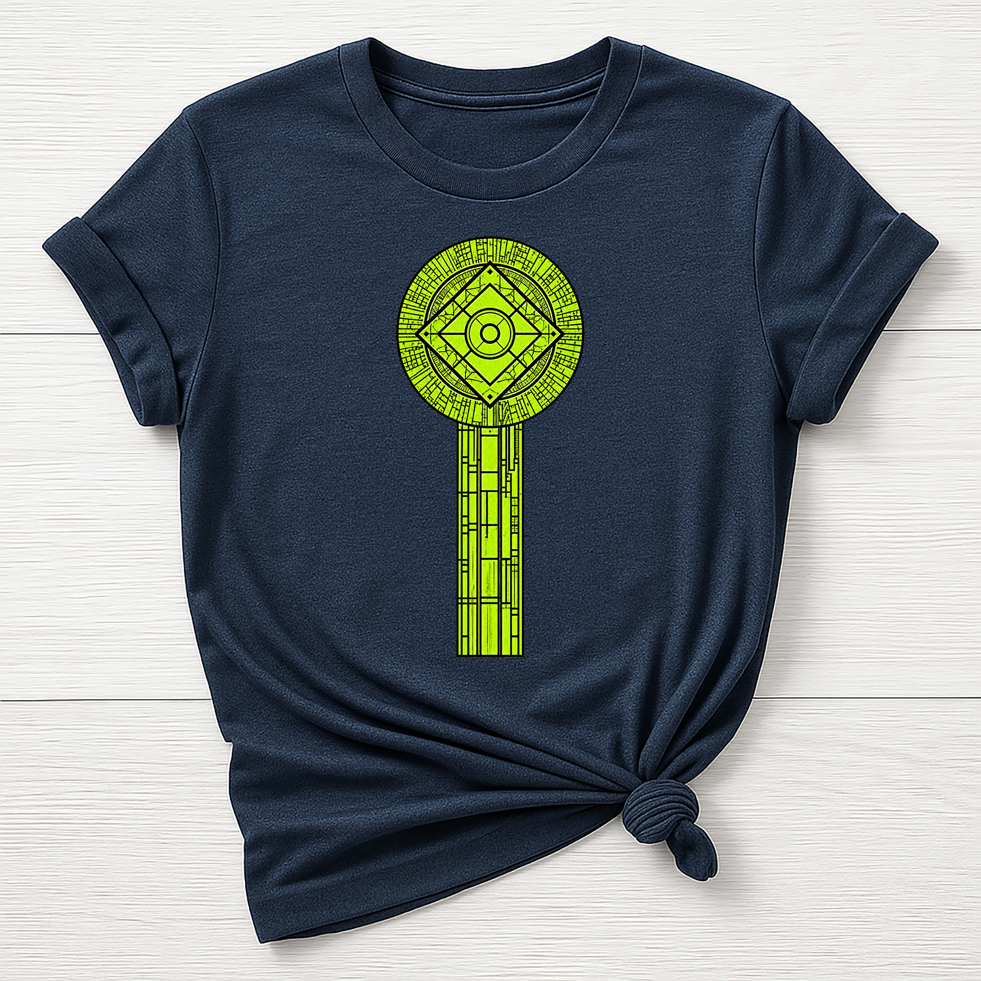Doom Symbol T-Shirt - Super Hero Design - Gildan Softstyle