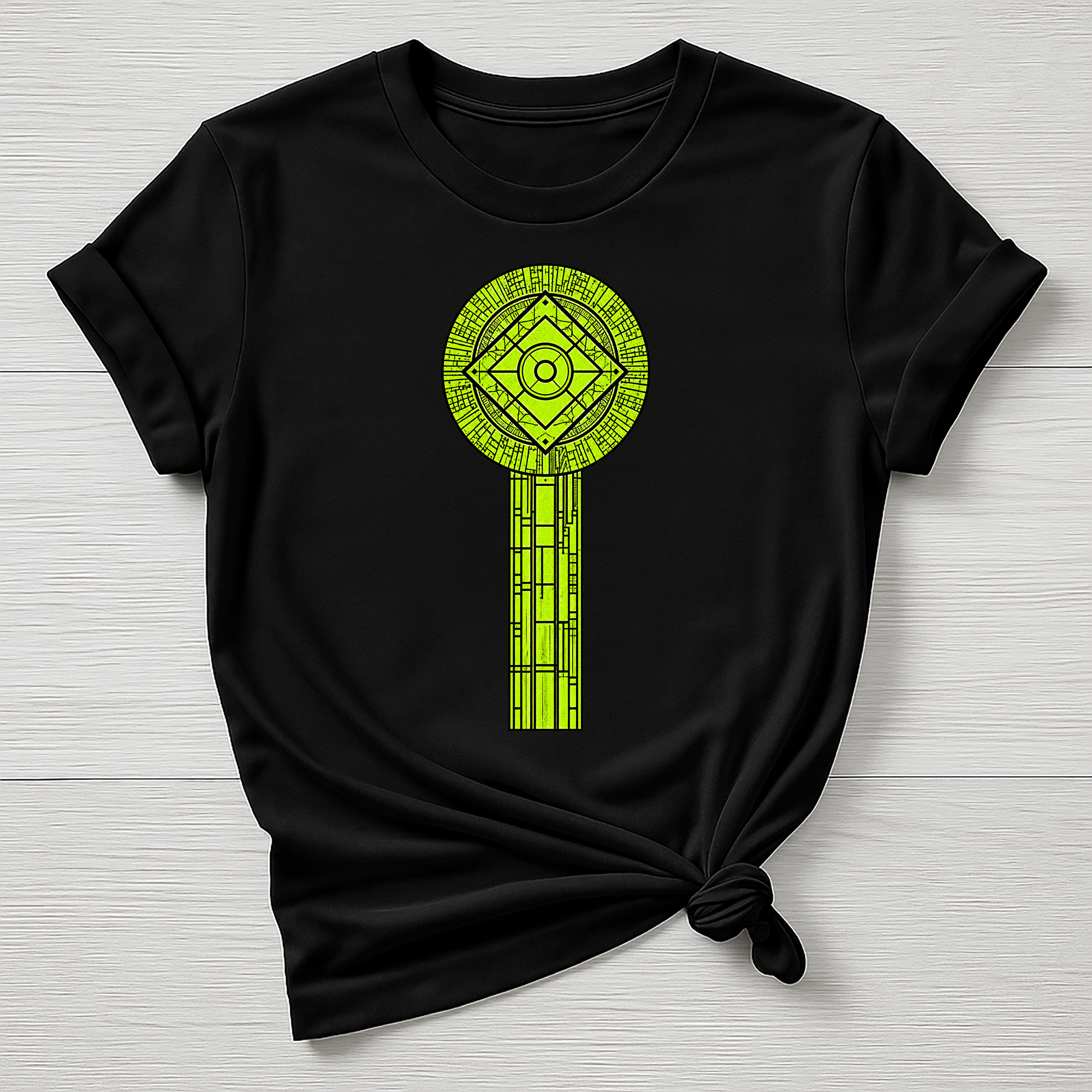 Doom Symbol T-Shirt - Super Hero Design - Gildan Softstyle