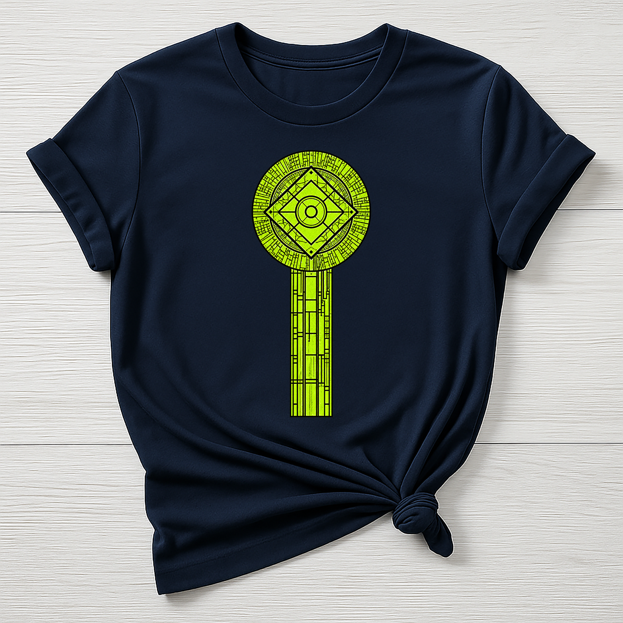 Doom Symbol T-Shirt - Super Hero Design - Gildan Softstyle