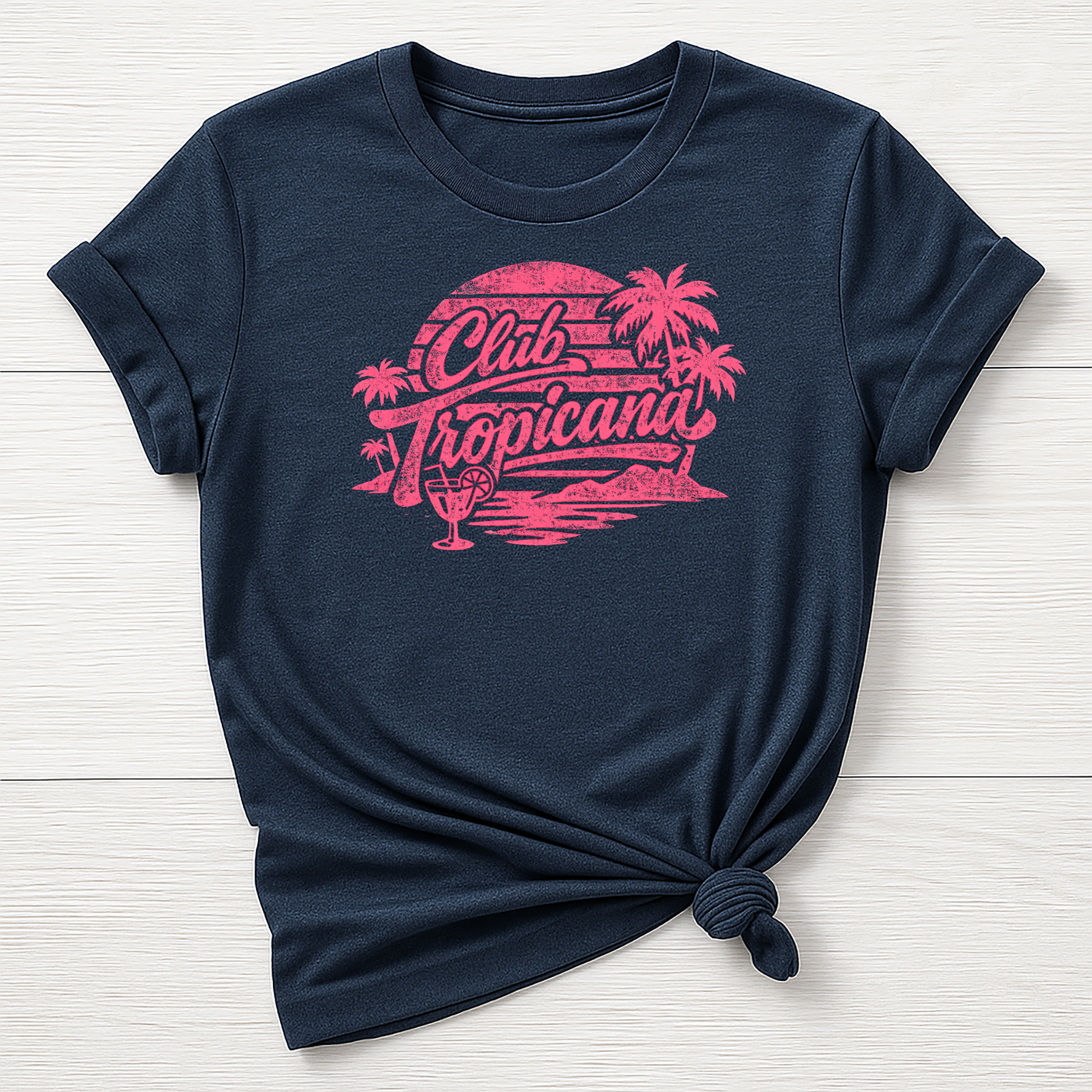 Club Tropicana T-Shirt: 80s Retro Music Graphic Tee