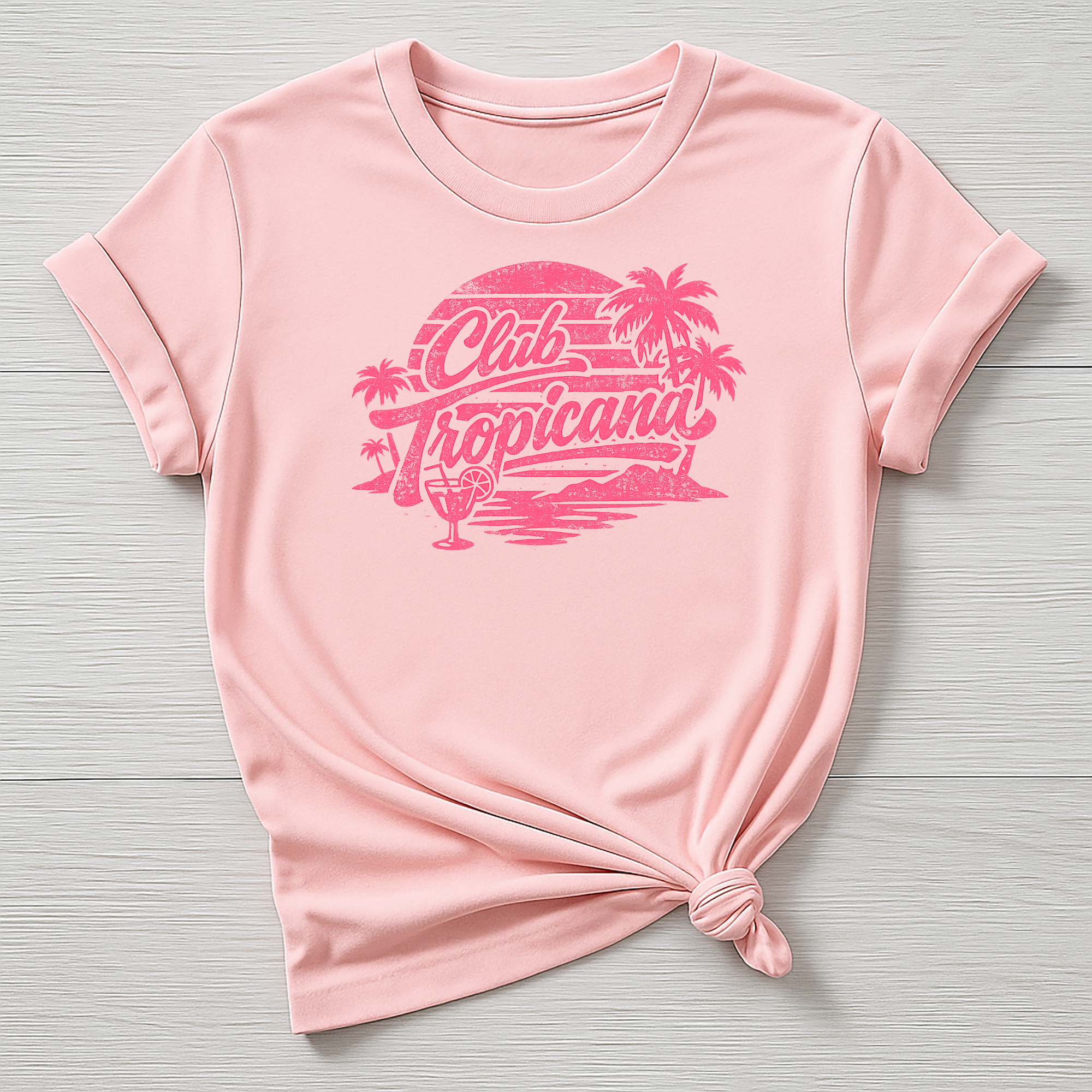 Club Tropicana T-Shirt: 80s Retro Music Graphic Tee