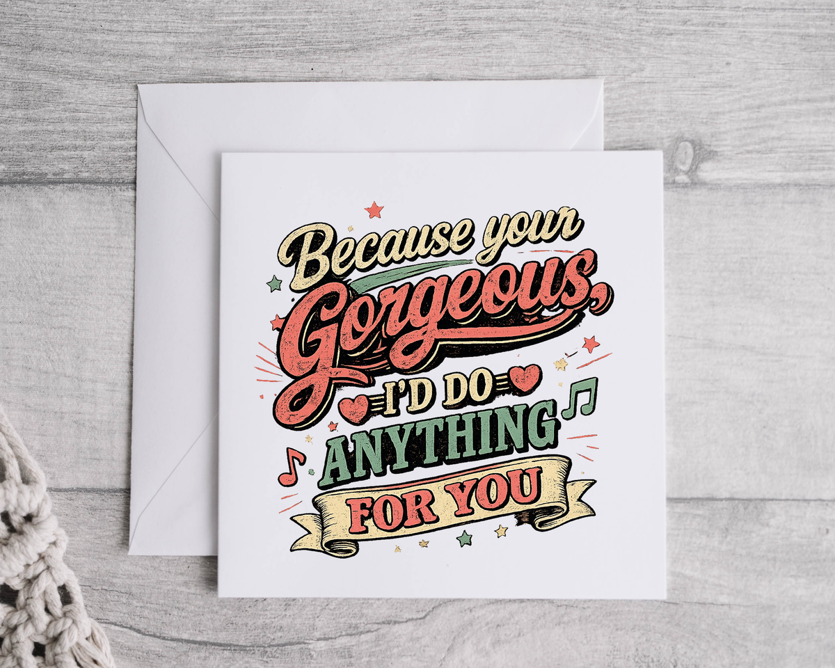 Friend Birthday Card - Your Gorgeous Design