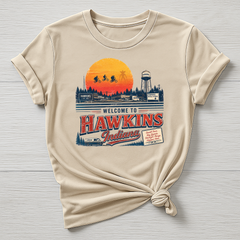 Welcome to Hawkins T-Shirt - Parody Design - Gildan Softstyle