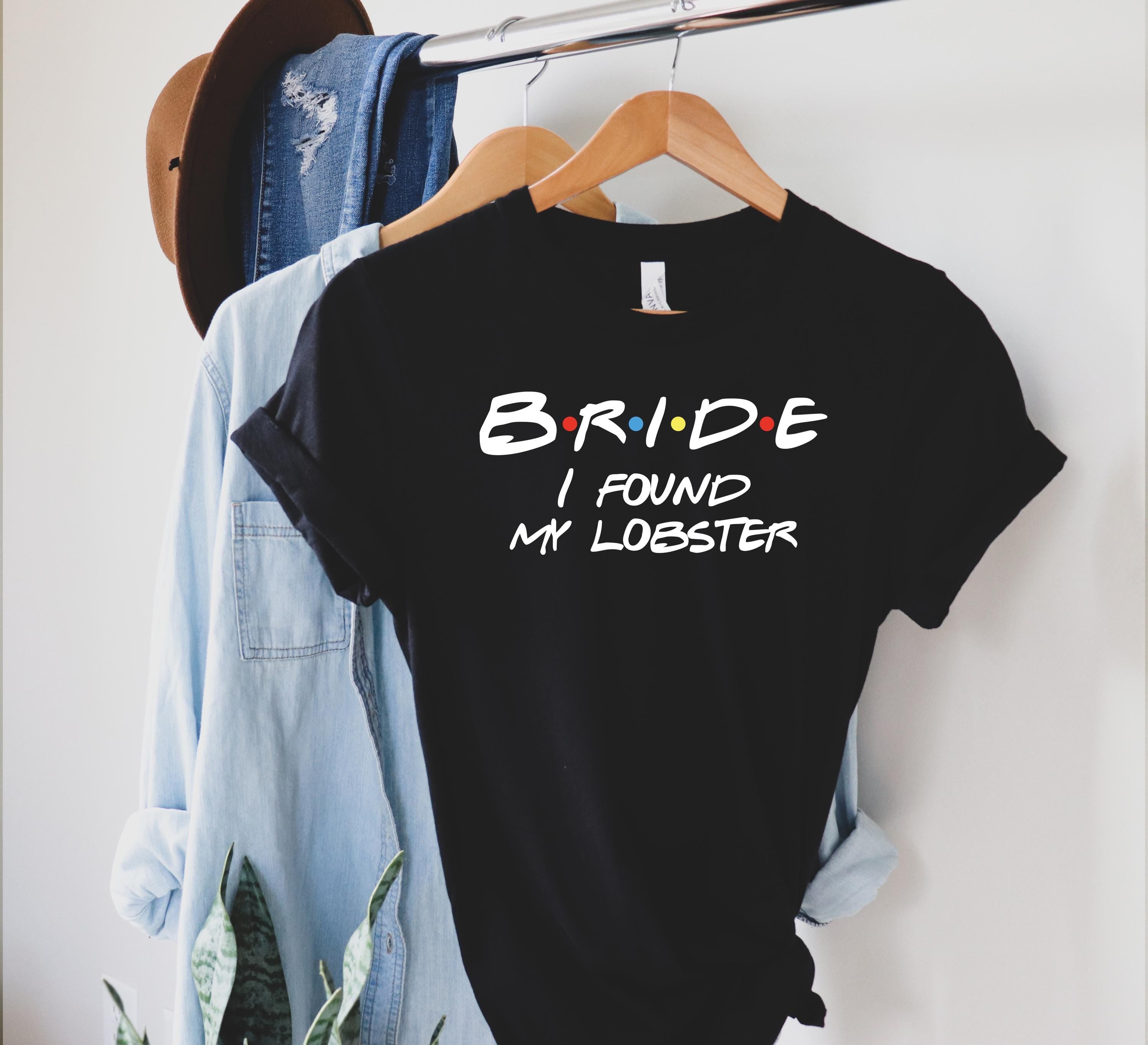 Personalised Friends Hen party T-shirts, Team Bride, Bride Squad Shirts, Bridesmaid Designs