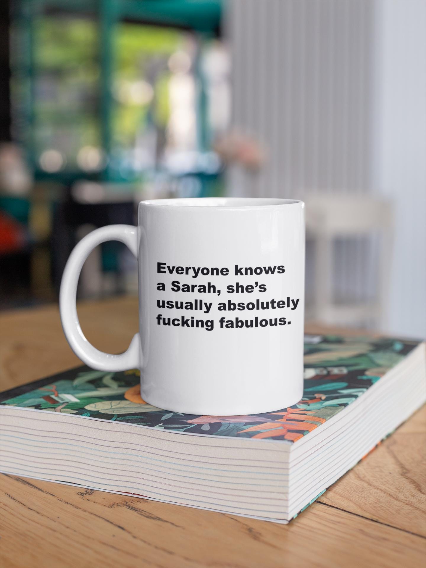 Personalised Mug – Everybody Knows Design - Fast Tracked Post