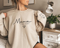 Mothers Day Sweatshirt - Personalised with children's names