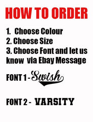 Personalised Kids Varsity Jacket - Free and Fast UK Shipping - Worldwide Despatch!