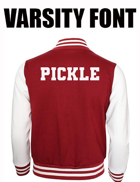 Personalised Kids Varsity Jacket - Free and Fast UK Shipping - Worldwide Despatch!