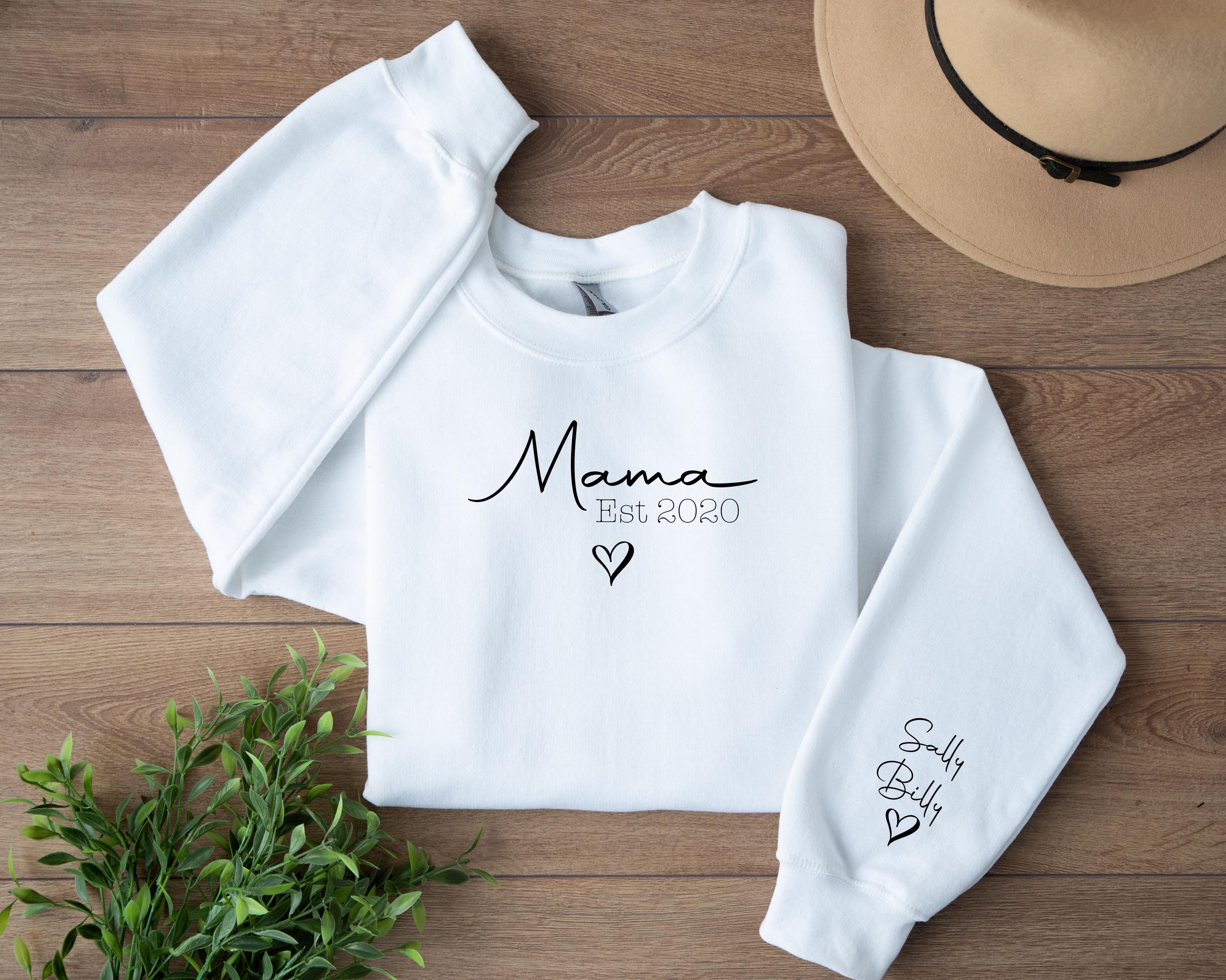 Mothers Day Sweatshirt - Personalised with children's names