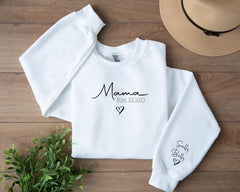 Mothers Day Sweatshirt - Personalised with children's names