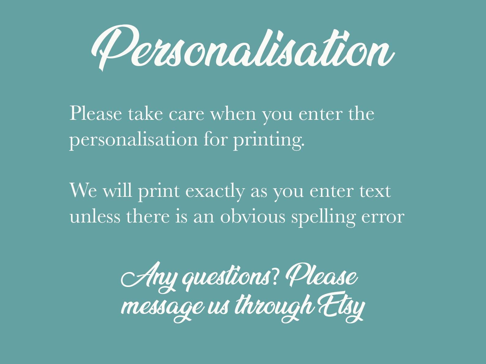 Personalised Ladies 50th Birthday Print in Frame - 50 & Fabulous - Personalised Name Print - Fast and Fast UK Tracked Post.